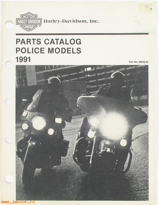   99545-91 (99545-91): FXRP, FLHTP parts catalog 1991 - NOS