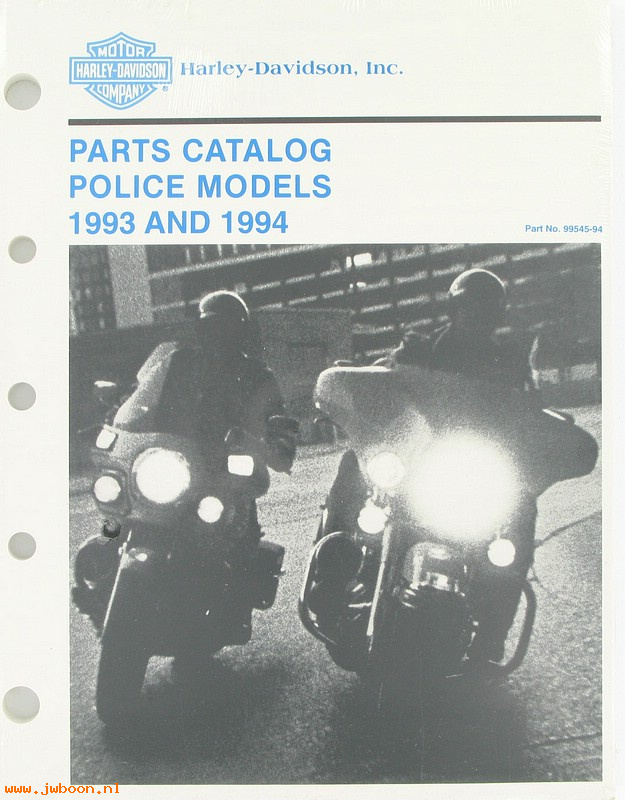   99545-94 (99545-94): FXRP, FLHTP parts catalog '93-'94 - NOS