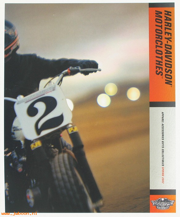   99550-02SB (99550-02SB): Spring motorclothes catalog 2002 - NOS