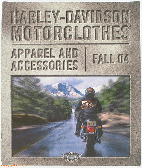   99550-04FB (99550-04FB): Fall motorclothes catalog 2004 - NOS