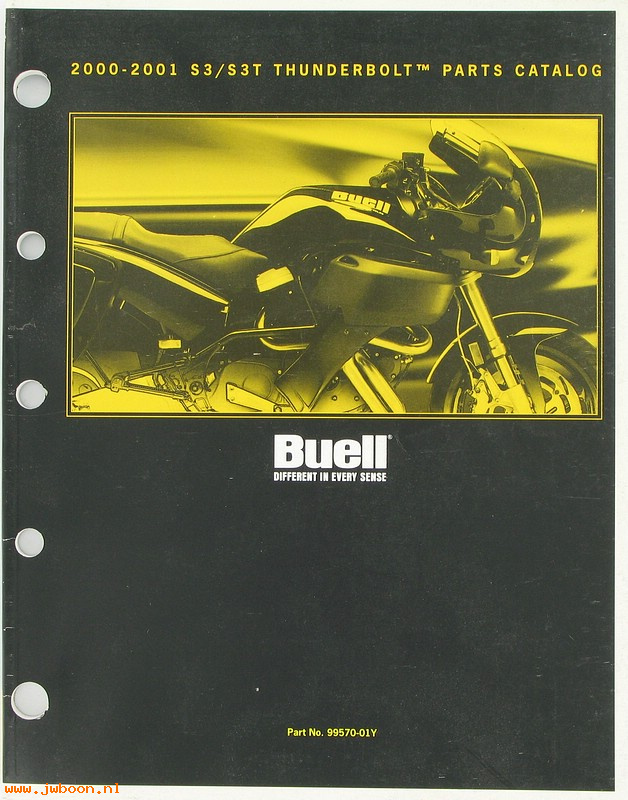   99570-01Y (99570-01Y): Buell Thunderbolt parts catalog '00-'01 - NOS