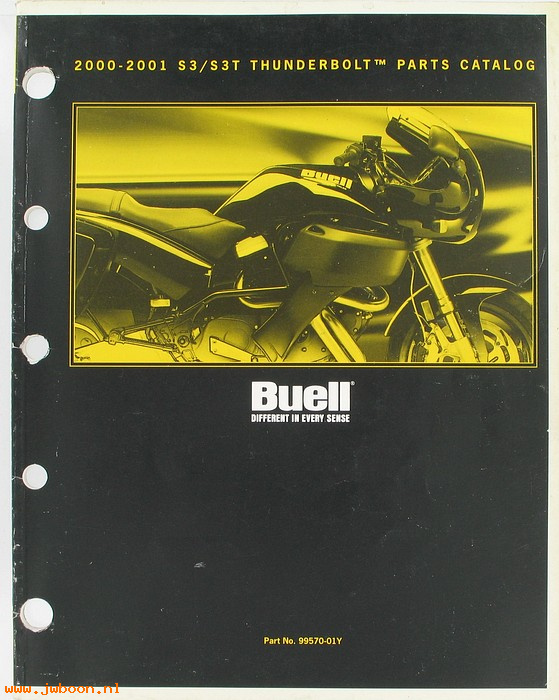   99570-01Yused (99570-01Y): Buell Thunderbolt parts catalog '00-'01