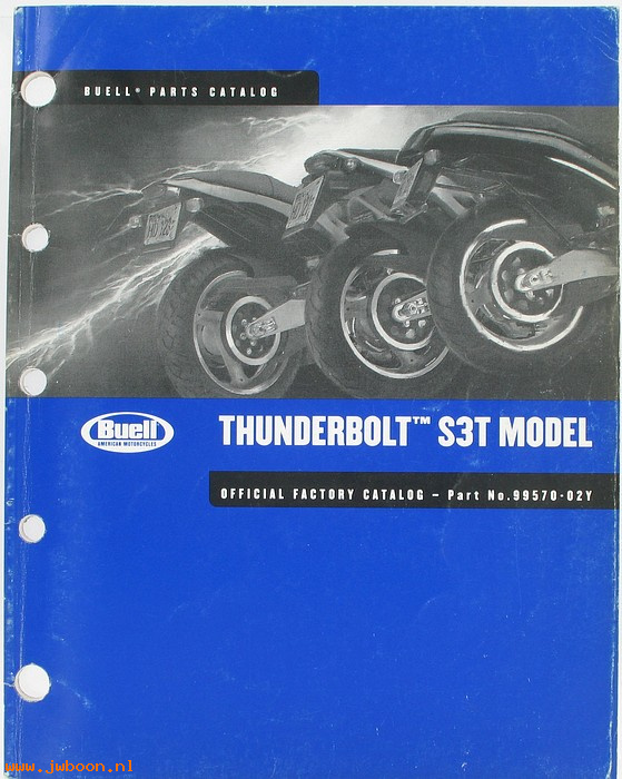   99570-02Yused (99570-02Y): Buell Thunderbolt parts catalog 2002