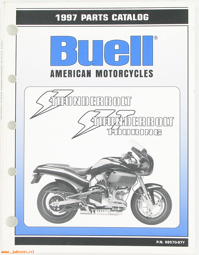   99570-97Y (99570-97Y): Buell Thunderbolt parts catalog 1997 - NOS