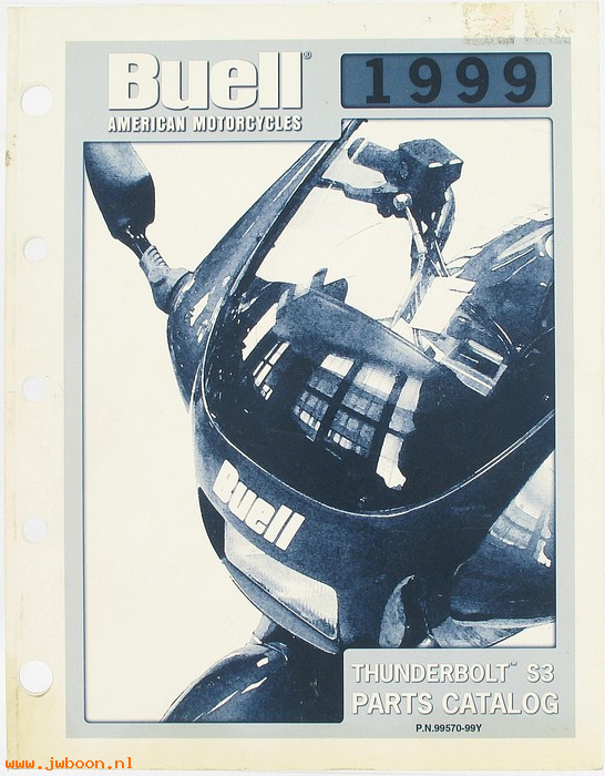   99570-99Y (99570-99Y): Buell Thunderbolt parts catalog 1999 - NOS