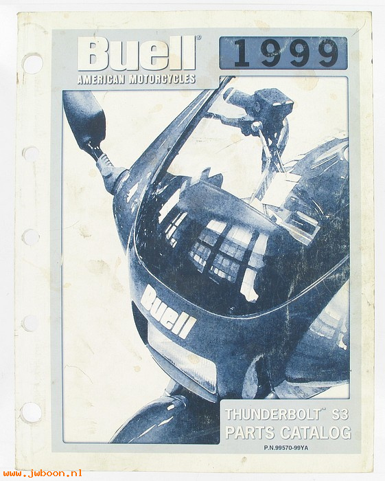   99570-99YAused (99570-99YA): Buell Thunderbolt parts catalog 1999