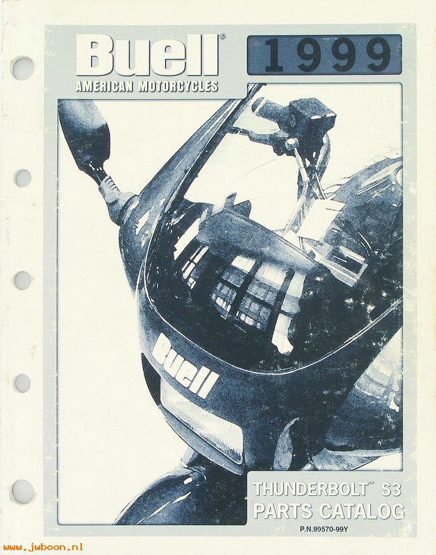   99570-99Yused (99570-99Y): Buell Thunderbolt parts catalog 1999