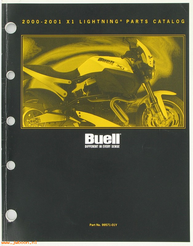   99571-01Y (99571-01Y): Buell Lightning parts catalog '00-'01 - NOS