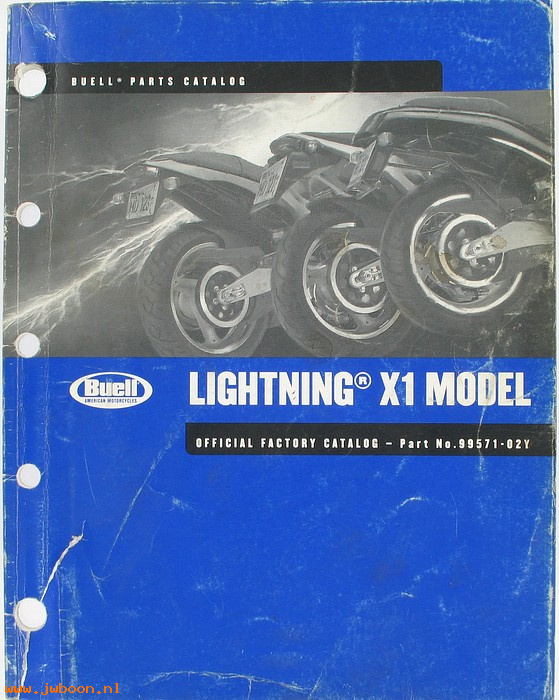   99571-02Yused (99571-02Y): Buell Lightning parts catalog 2002