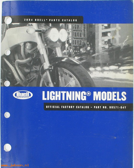   99571-04Yused (99571-04Y): Buell Lightning parts catalog 2004