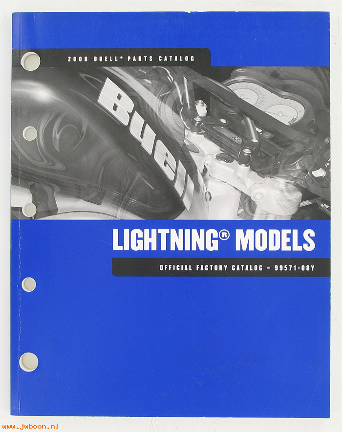   99571-08Y (99571-08Y): Buell Lightning parts catalog 2008 - NOS