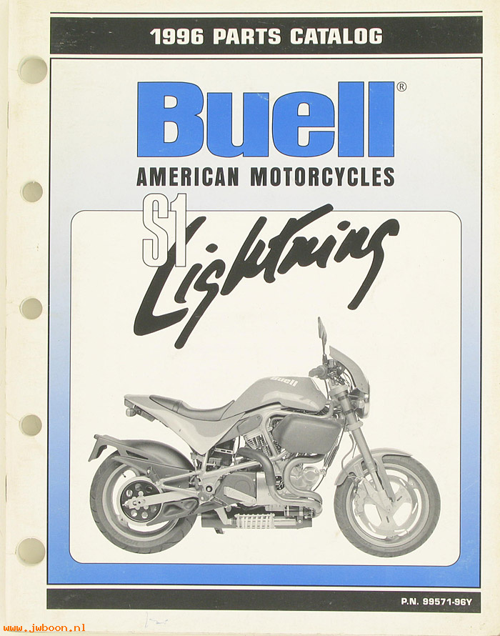   99571-96Y (99571-96Y): Buell Lightning parts catalog 1996 - NOS