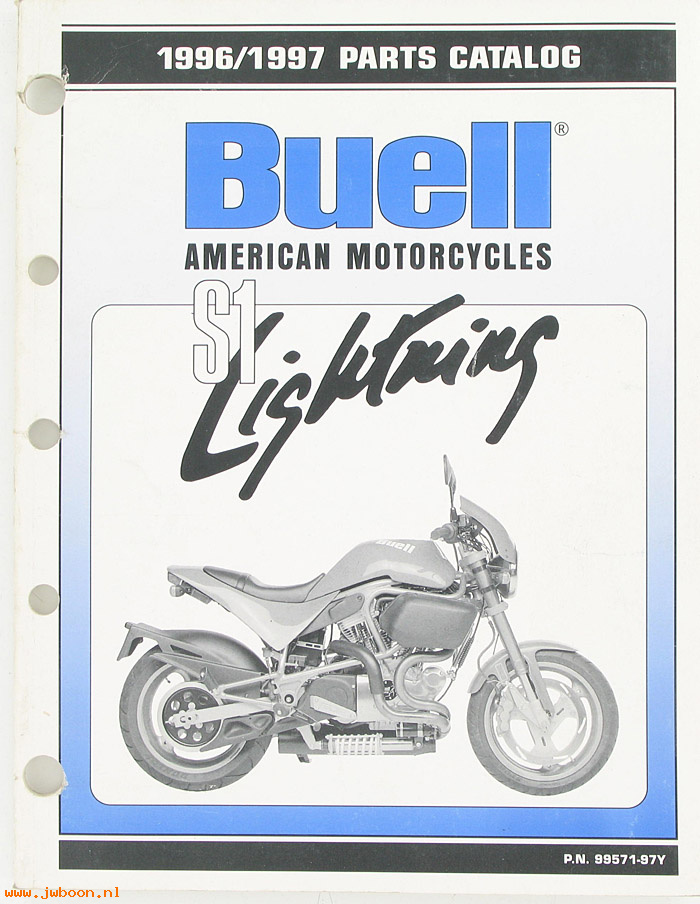   99571-97Y (99571-97Y): Buell Lightning parts catalog '96-'97 - NOS