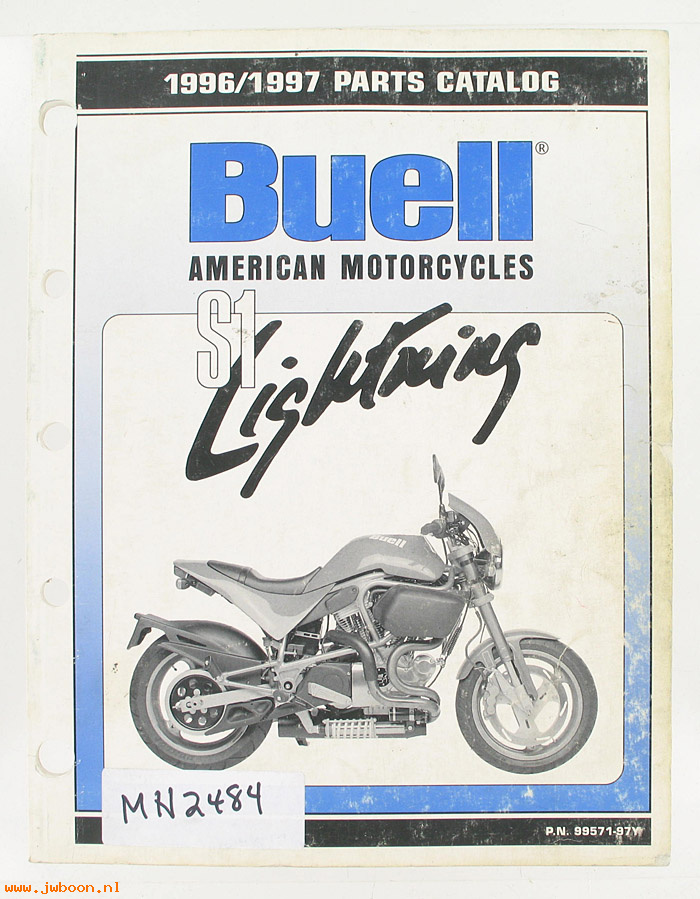   99571-97Yused (99571-97Y): Buell Lightning parts catalog '96-'97