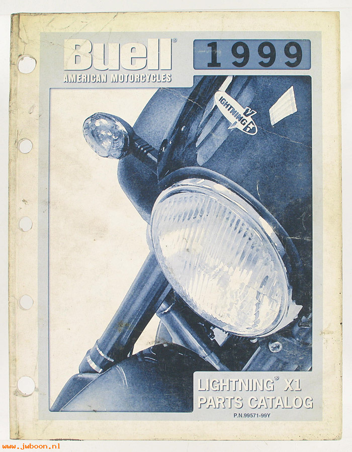   99571-99Yused (99571-99Y): Buell Lightning parts catalog 1999