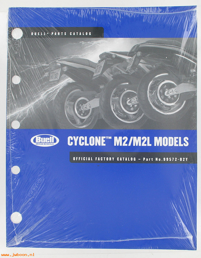   99572-02Y (99572-02Y): Buell Cyclone parts catalog 2002 - NOS