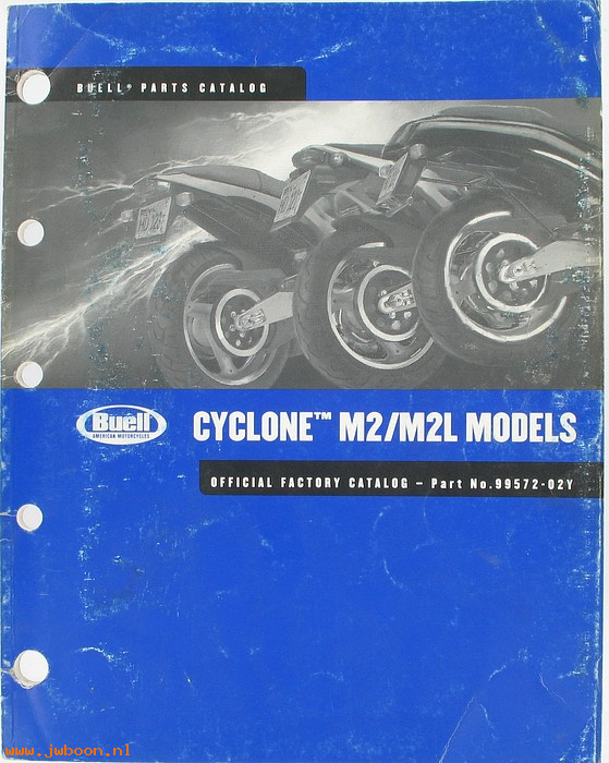   99572-02Yused (99572-02Y): Buell Cyclone parts catalog 2002