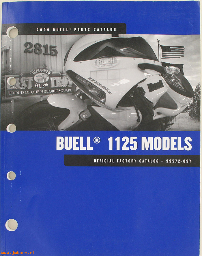   99572-09Y (99572-09Y): Buell 1125 parts catalog 2009 - NOS