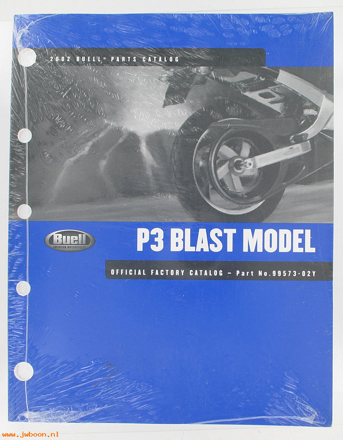   99573-02Y (99573-02Y): Buell Blast parts catalog 2002 - NOS