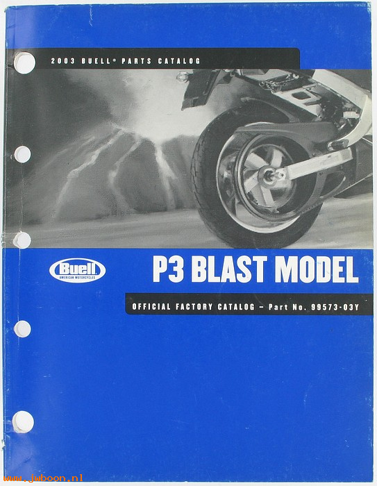   99573-03Yused (99573-03Y): Buell Blast parts catalog 2003