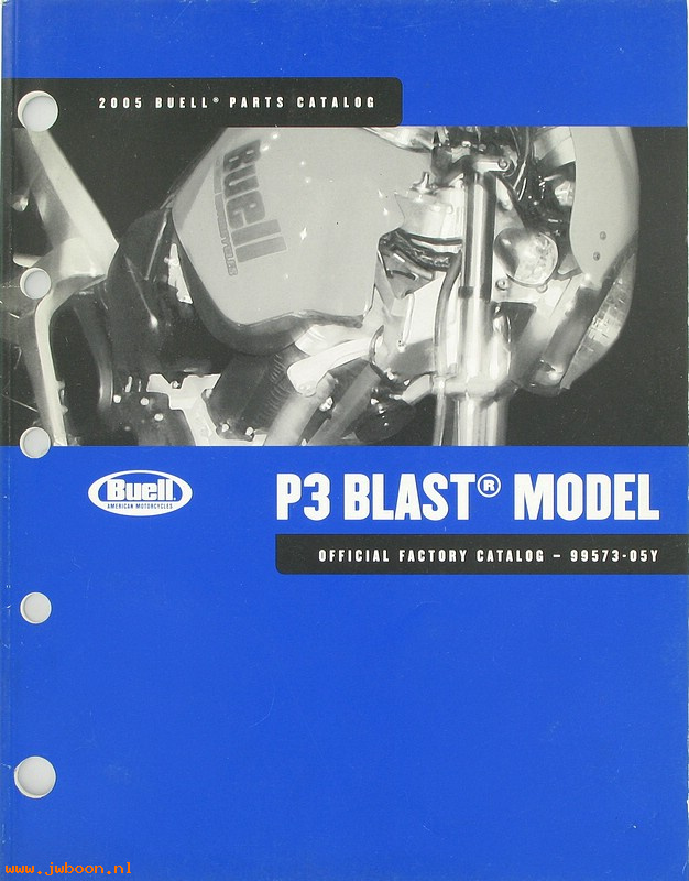   99573-05Y (99573-05Y): Buell Blast parts catalog 2005 - NOS