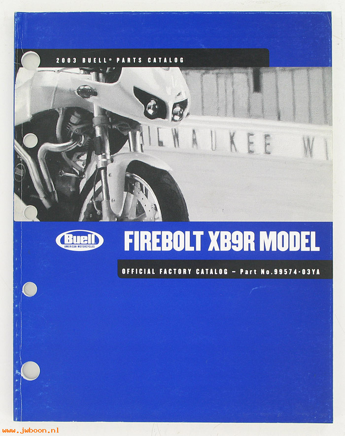   99574-03YA (99574-03YA): Buell Firebolt parts catalog 2003 - NOS