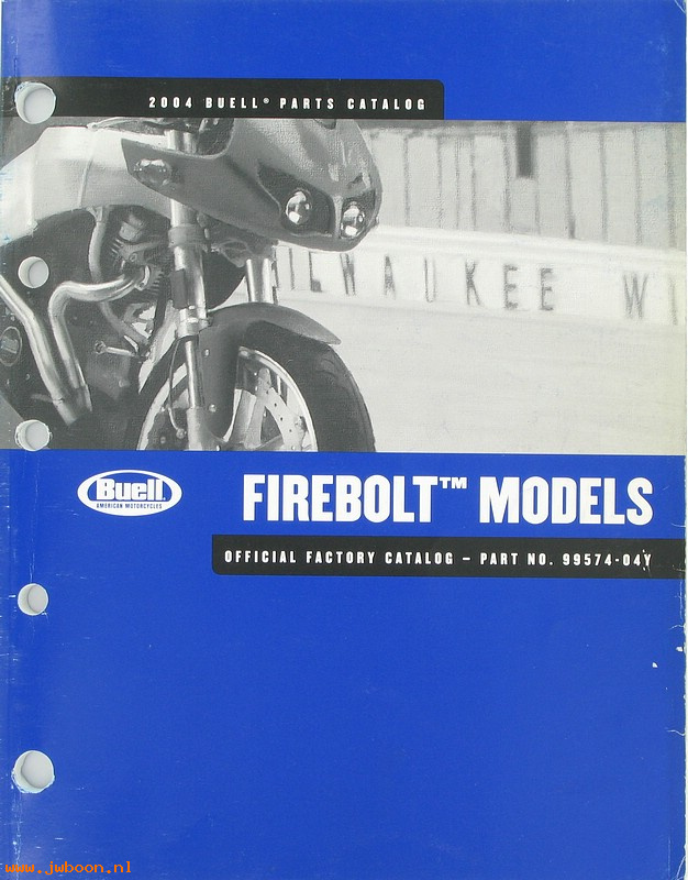   99574-04Y (99574-04Y): Buell Firebolt parts catalog 2004 - NOS