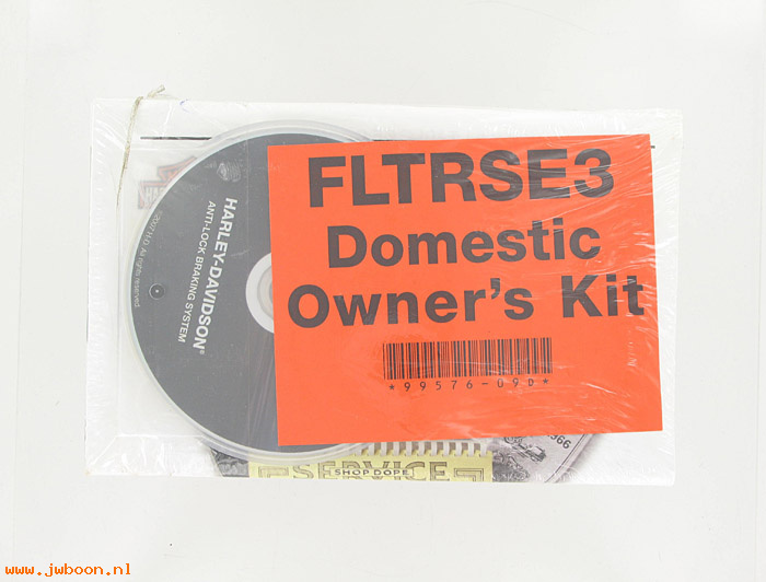   99576-09D (99576-09D): FLTRSE3 Owner's kit 2009 - NOS