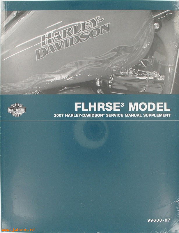   99600-07 (99600-07): FLHRSE3 service manual supplement 2007 - NOS