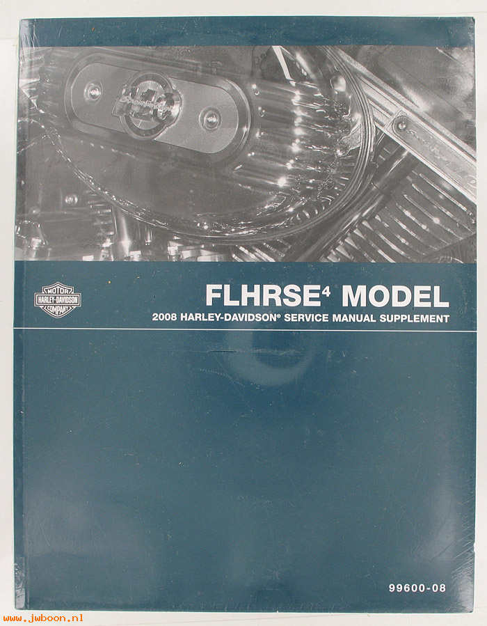   99600-08 (99600-08): FLHRSE4 service manual supplement 2008 - NOS