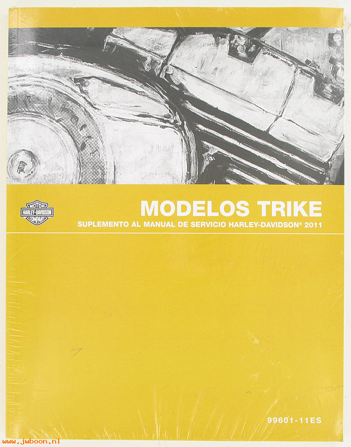   99601-11ES (99601-11ES): FLHTCUTG Tri-glide service manual supplement 2011, spanish - NOS