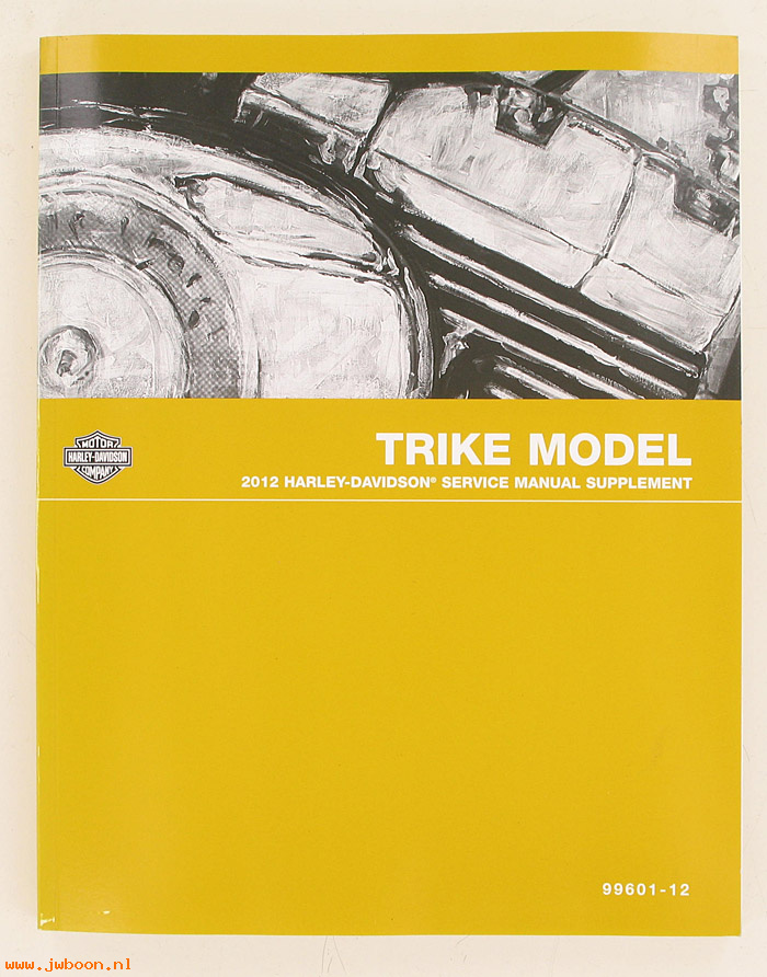   99601-12 (99601-12): FLHTCUTG Tri-glide service manual supplement 2012 - NOS