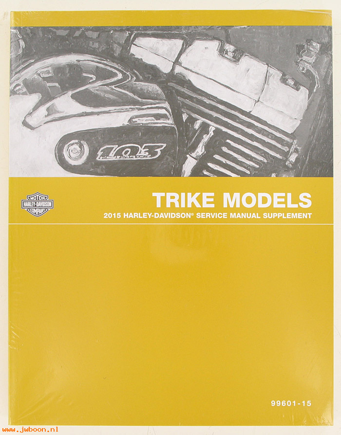   99601-15 (99601-15): FLHTCUTG Tri-glide service manual supplement 2015 - NOS