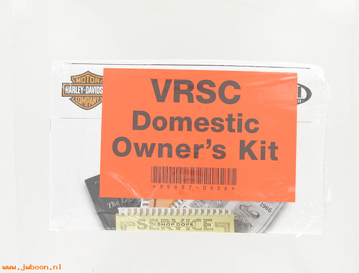   99687-06DA (99687-06DA/99736-06A): VRSC owner's manual kit 2006 - NOS