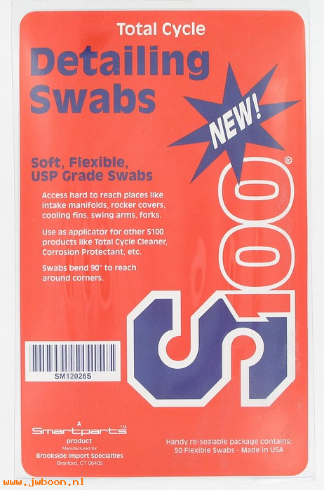   99780-04 (99780-04): S100 detailing swabs - bulk pack (50) - NOS