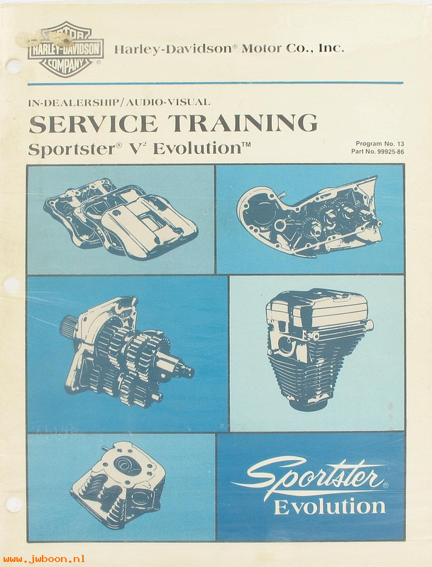   99925-86 (99925-86): Service training 1986 - NOS