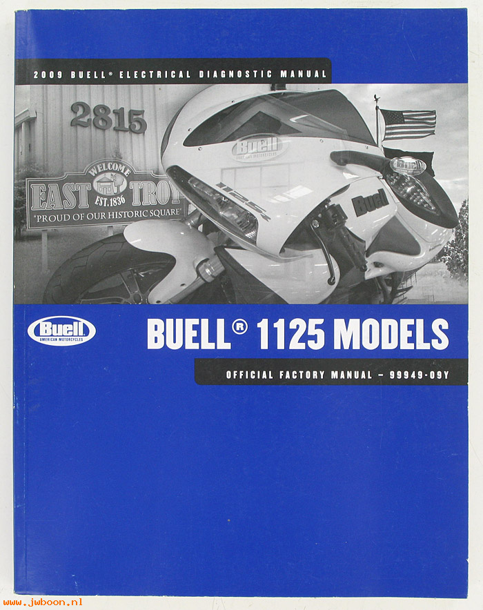   99949-09Y (99949-09Y): Buell electrical diagnostic manual 2009 - NOS