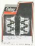 C 2157-10 (3762M): Front brake rotors mtg kit, custom button head style, torx- V-rod