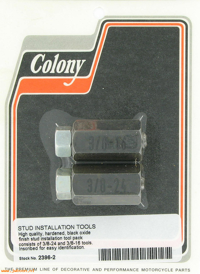 C 2396-2 (): Stud installation tools (2) - 3/8"-16,  3/8"-24, in stock