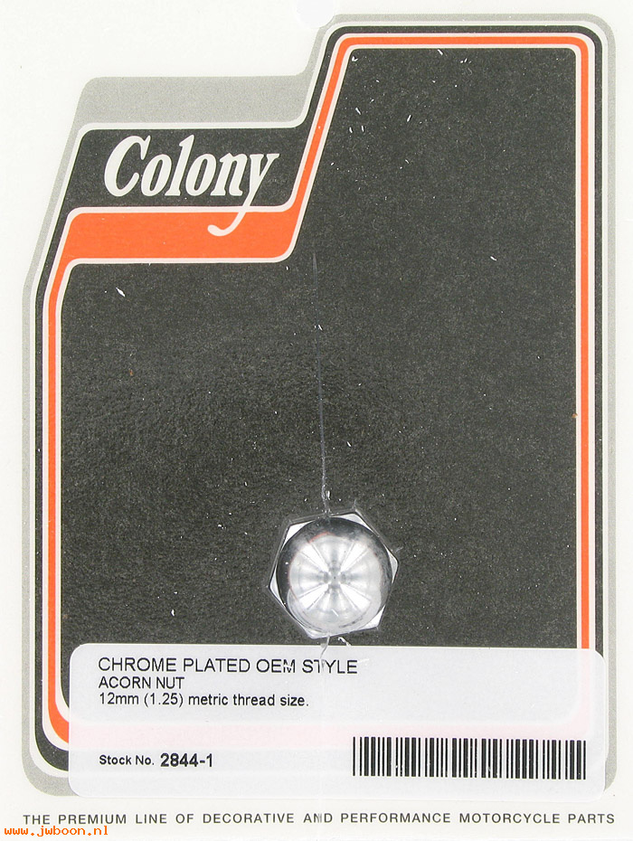 C 2844-1 (): OEM style acorn nut 12mm x 1.25, in stock, Colony