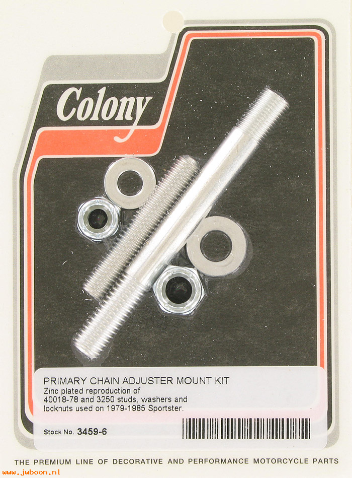 C 3459-6 (40018-78 / 3250): Primary chain adjuster mtg. kit - Iron Sportster '79-'85,in stock