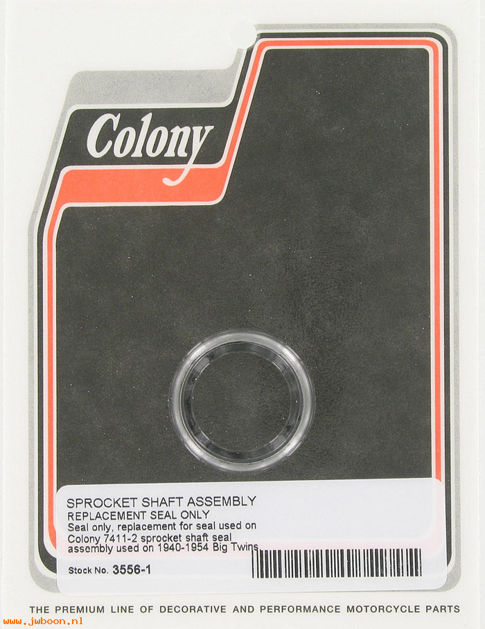 C 3556-1 (24776-40 / 421-40): Replacement oil seal for C7411-2 - Big Twins '30-'54