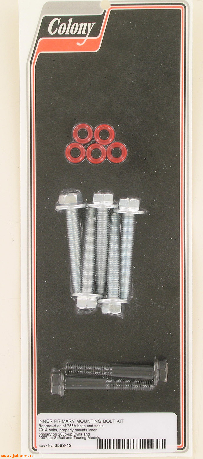 C 3568-12 (     786A / 791A): Inner primary mount bolts - Dyna '06-    Touring,Softail '07-