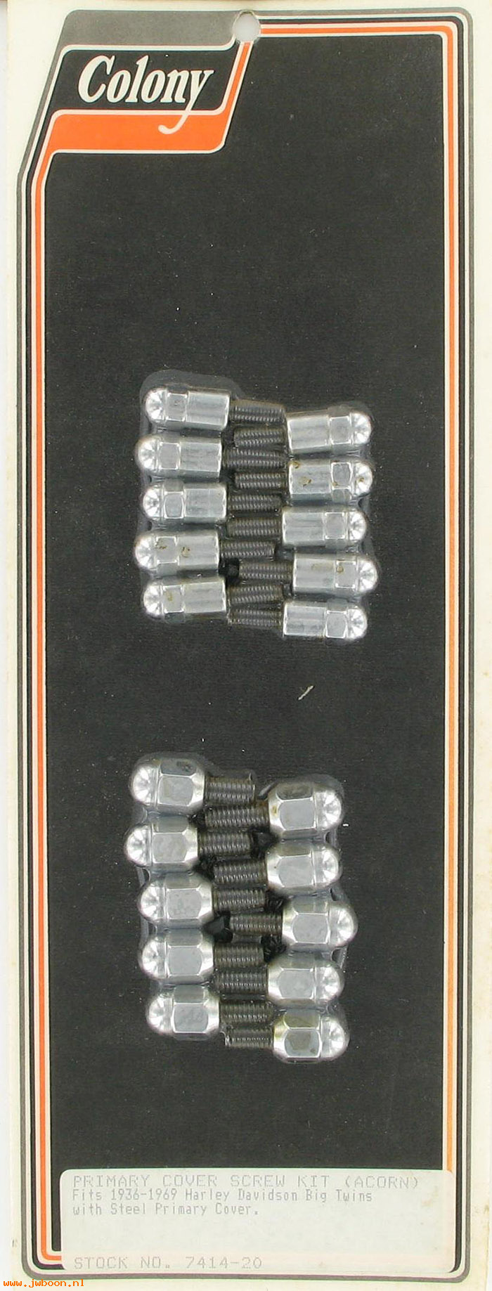 C 7414-20 (): Primary cover screws - Big Twins '36-'64, in stock, Colony