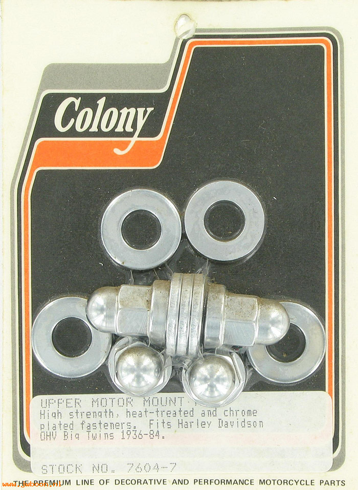 C 7604-7 (): Upper motor mount kit - Big Twins '36-'84, in stock, Colony