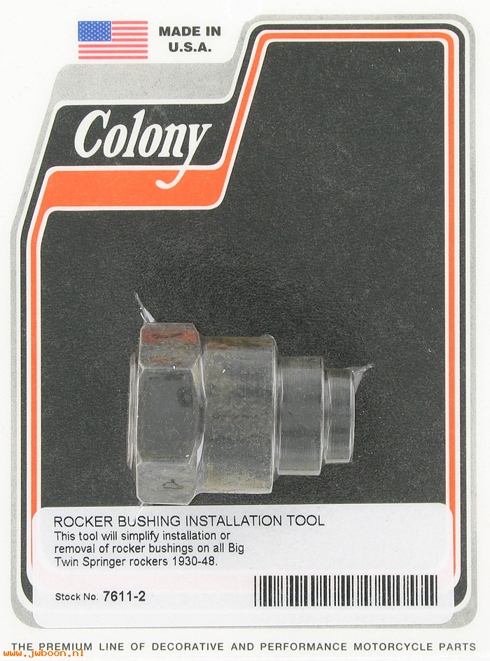 C 7611-2 (45667-30 / 45668-30): Springer fork rocker bushings installing tool-Springer fork 30-57