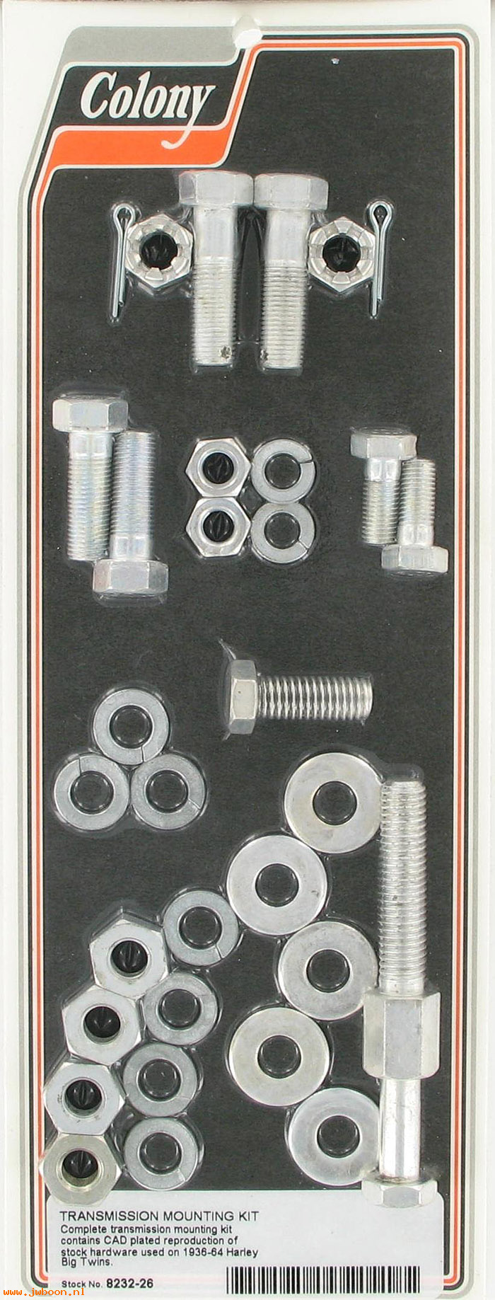 C 8232-26 (34735-36 / 7796): Transmission mounting kit "1035 CP" - Big Twins '36-'64, in stock