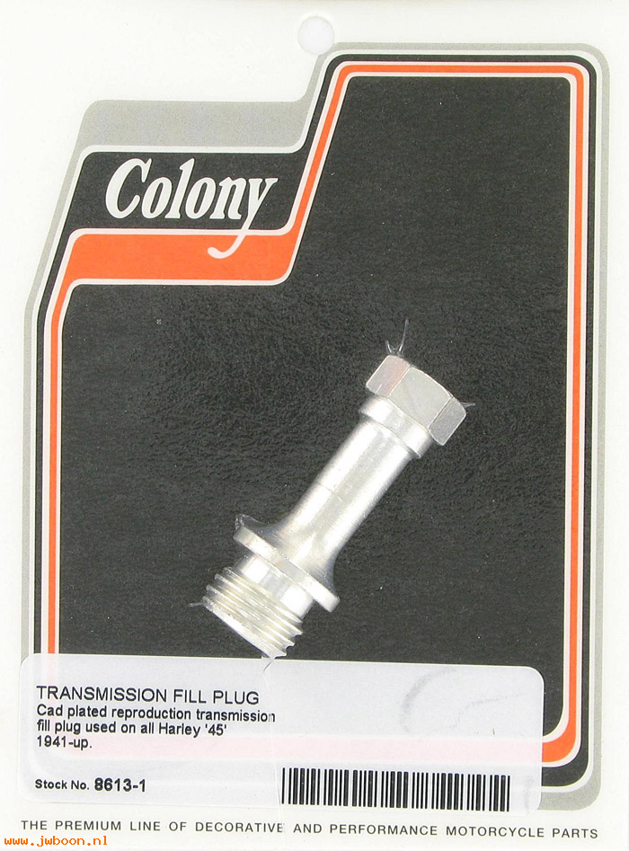 C 8613-1 (     703 / 2326-41): Transmission filler plug - 45 Flathead 750cc '41-'73, in Stock