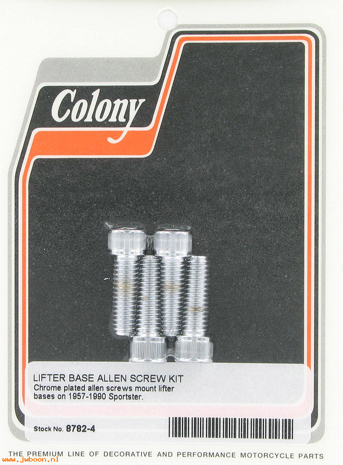 C 8782-4 (): Lifter base screw kit (4),Allen - Sport XL 57-90, in stock,Colony