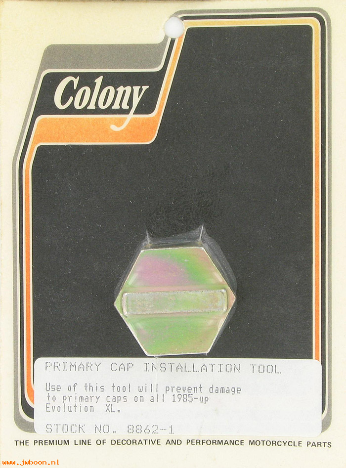 C 8862-1 (): Primary cap install tool - XL 71-76,clutch cap. 54-70 primary cap